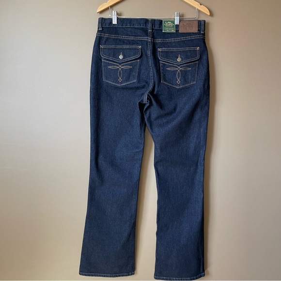 NWT Lauren Ralph Lauren Classic Bootcut Women’s blue Jeans Size 10 - Picture 15 of 16